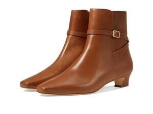 Bernardo Houston Luggage Antique Calf Women's Ankle boot Brown Leather 8.5 M